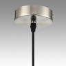 Подвесной светильник LUMION ILAIDA 8039/1 MODERNI LN25 Е27 60W 220V никель/мятный/серый/белый, металл/текстиль